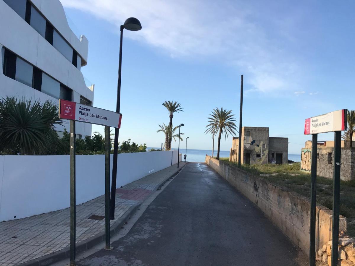 Estudio En Denia Con Piscina Y Wifi Privada, A 100 M Del Mar Eksteriør bilde